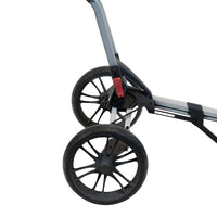 Bag Boy Spartan Push Cart: Silver/Black