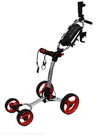 Axglo Flip n' Go 4 Wheel Push Cart