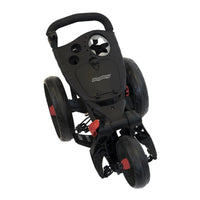 Bag Boy Spartan Push Cart: Black/Red